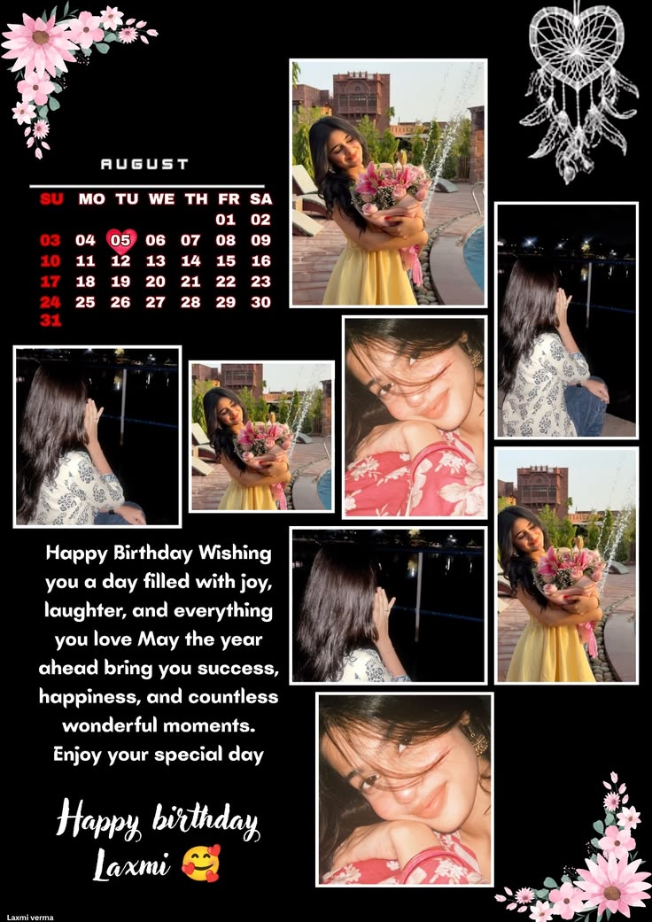 Customize Best Friend Birthday frame | Black frame