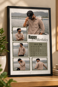 Customize Best Friend Birthday frame | Black frame