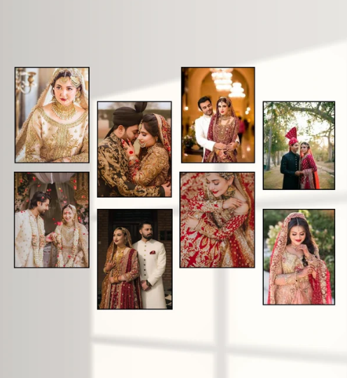 Pack of 8 Medium Customize Phototiles for your room