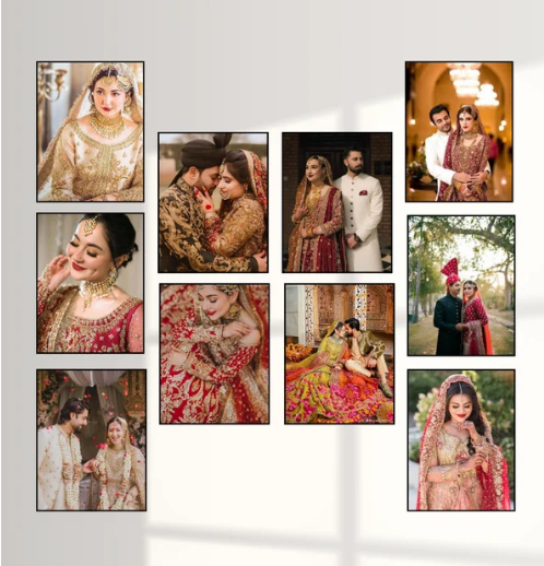 Pack of 10 Medium Customize Phototiles for your room