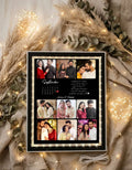 2 in 1 3D customized Magic Mirror Frame | Mirror light Photo frame | Special Love Gift| Design 9